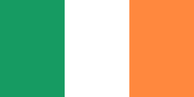 Ireland Flag for virtual number