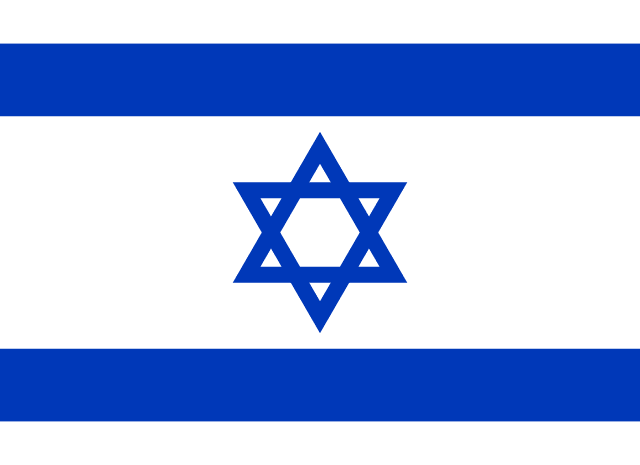 Israel Flag for virtual number
