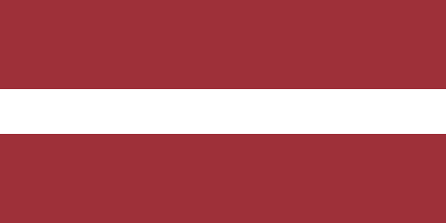 Latvia Flag for virtual number