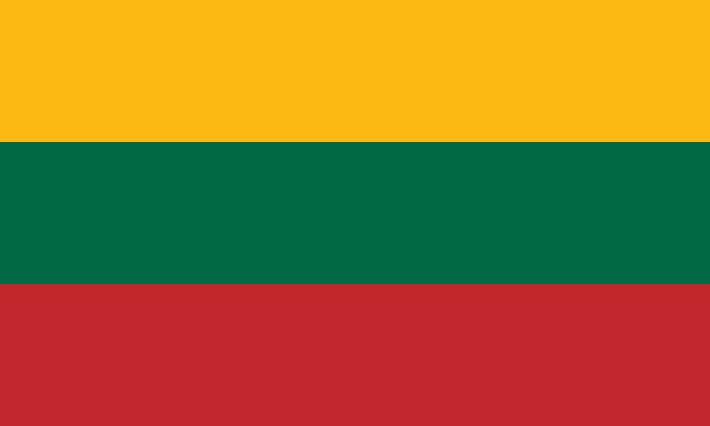 Lithuania Flag for virtual number