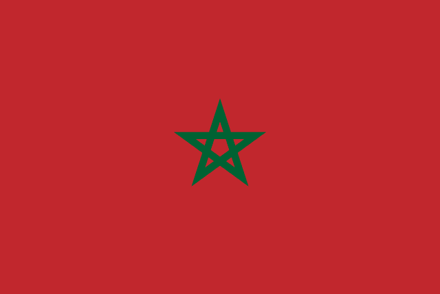 Morocco Flag for virtual number