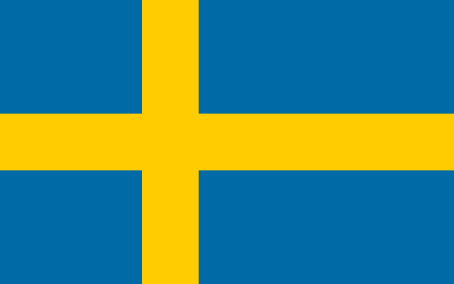 Sweden Flag for virtual number